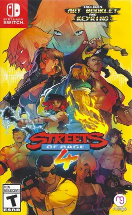 Capa de Streets of Rage 4 (Switch)