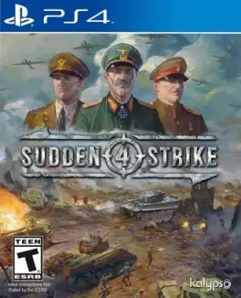 Capa de Sudden Strike 4 (PS4)