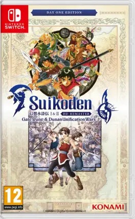 Capa de Suikoden I & II - HD Remaster [Day One Edition] (Switch)