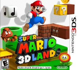 Capa de Super Mario 3D Land (3DS)