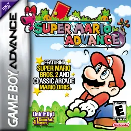 Capa de Super Mario Advance (GBA)