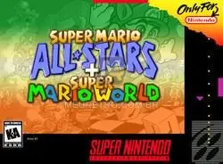 Capa de Super Mario All-Stars + Super Mario World (SNES)