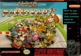Capa de Super Mario Kart (SNES)