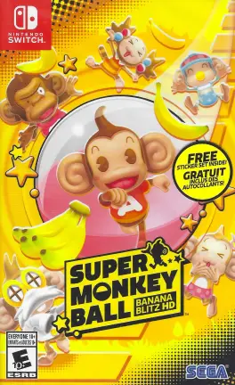 Capa de Super Monkey Ball Banana Blitz HD (Switch)