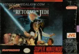 Capa de Super Star Wars Return of the Jedi (SNES)