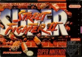 Capa de Super Street Fighter II (SNES)