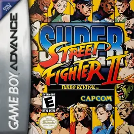 Capa de Super Street Fighter II Turbo: Revival (GBA)