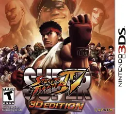 Capa de Super Street Fighter IV: 3D Edition (3DS)