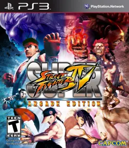 Capa de Super Street Fighter IV: Arcade Edition (PS3)