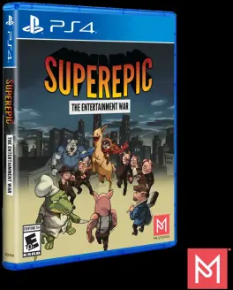 Capa de SuperEpic: The Entertainment War (PS4)