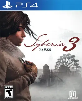 Capa de Syberia 3 (PS4)