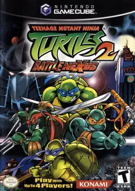 Capa de Teenage Mutant Ninja Turtles 2: Battle Nexus (GameCube)