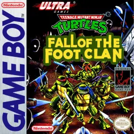 Capa de Teenage Mutant Ninja Turtles: Fall of the Foot Clan (Game Boy)