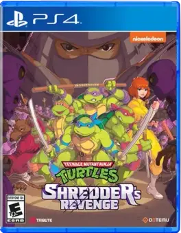 Capa de Teenage Mutant Ninja Turtles: Shredder's Revenge (PS4)