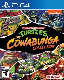 Capa de Teenage Mutant Ninja Turtles: The Cowabunga Collection (PS4)