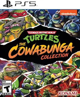 Capa de Teenage Mutant Ninja Turtles: The Cowabunga Collection (PS5)