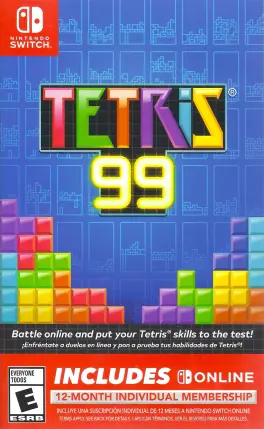 Capa de Tetris 99 (Switch)