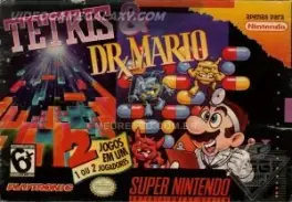 Capa de Tetris & Dr. Mario (SNES)