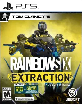 Capa de Tom Clancy's Rainbow Six Extraction (PS5)