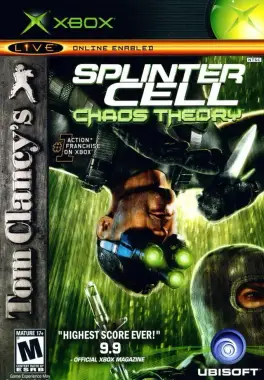 Capa de Tom Clancy's Splinter Cell: Chaos Theory (Xbox)