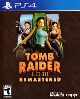 Capa de Tomb Raider I-III Remastered (PS4)