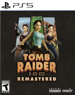 Capa de Tomb Raider I-III: Remastered (PS5)
