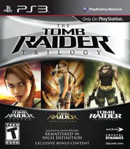 Capa de Tomb Raider Trilogy (PS3)
