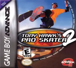 Capa de Tony Hawk's Pro Skater 2 (GBA)