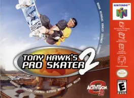 Capa de Tony Hawk's Pro Skater 2 (N64)