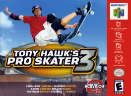 Capa de Tony Hawk's Pro Skater 3 (N64)