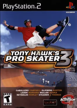 Capa de Tony Hawk's Pro Skater 3 (PS2)