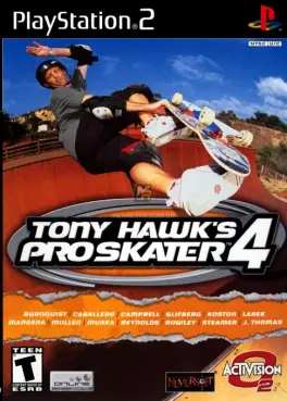 Capa de Tony Hawk's Pro Skater 4 (PS2)