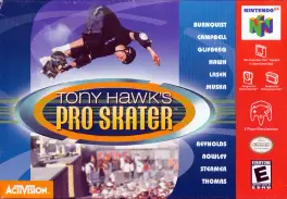 Capa de Tony Hawk's Pro Skater (N64)