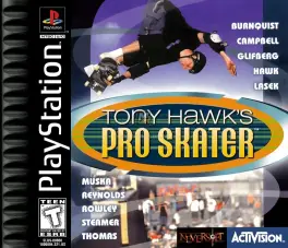 Capa de Tony Hawk's Pro Skater (PS1)