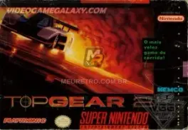 Capa de Top Gear 2 (SNES)