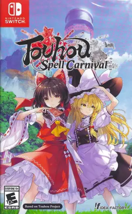 Capa de Touhou Spell Carnival (Switch)