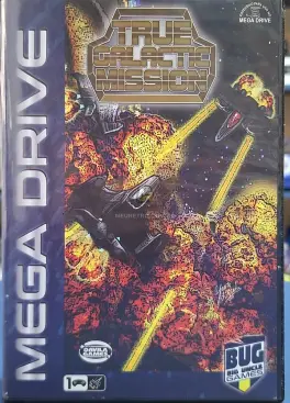Capa de True Galactic Mission (Mega Drive)