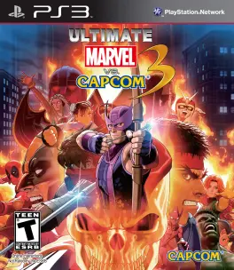 Capa de Ultimate Marvel vs. Capcom 3 (PS3)