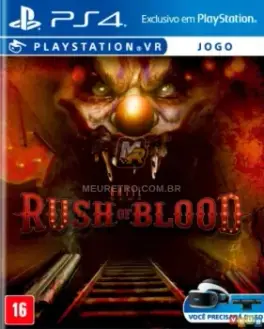 Capa de Until Dawn: Rush of Blood (PS4)