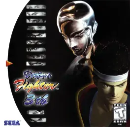 Capa de Virtua Fighter 3tb (Dreamcast)