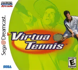 Capa de Virtua Tennis (Dreamcast)