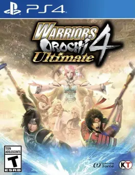 Capa de Warriors Orochi 4: Ultimate (PS4)