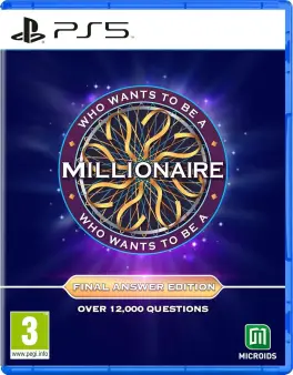 Capa de Who Wants To Be A Millionaire: Final Answer Edition (PS5)
