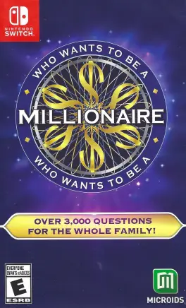 Capa de Who Wants to be a Millionaire? (Switch)