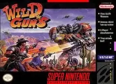 Capa de Wild Guns (SNES)
