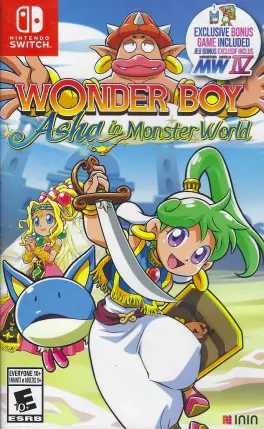 Capa de Wonder Boy: Asha in Monster World (Switch)