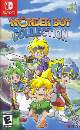 Capa de Wonder Boy Collection (Switch)