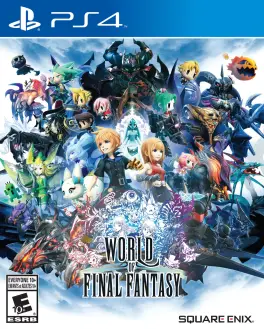 Capa de World of Final Fantasy (PS4)