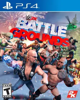 Capa de WWE 2K Battlegrounds (PS4)