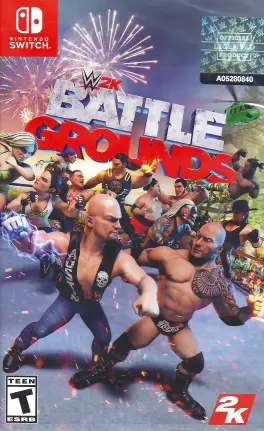 Capa de WWE 2K Battlegrounds (Switch)